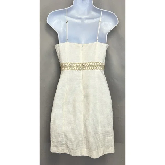 Lilly Pulitzer‎ Women's Trista Halter Sheath Dress US Size 00 - Picture 5 of 16